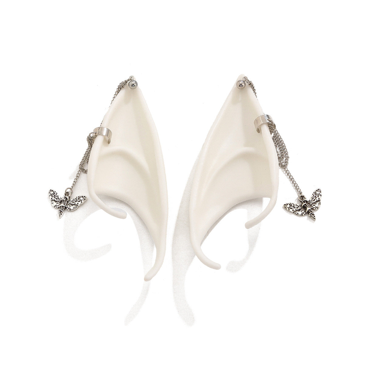 Orecchini in Lega Geometrici a U Dolce e Audaci con Strass Finitura Galvanizzata Orecchini a Clip da Donna
