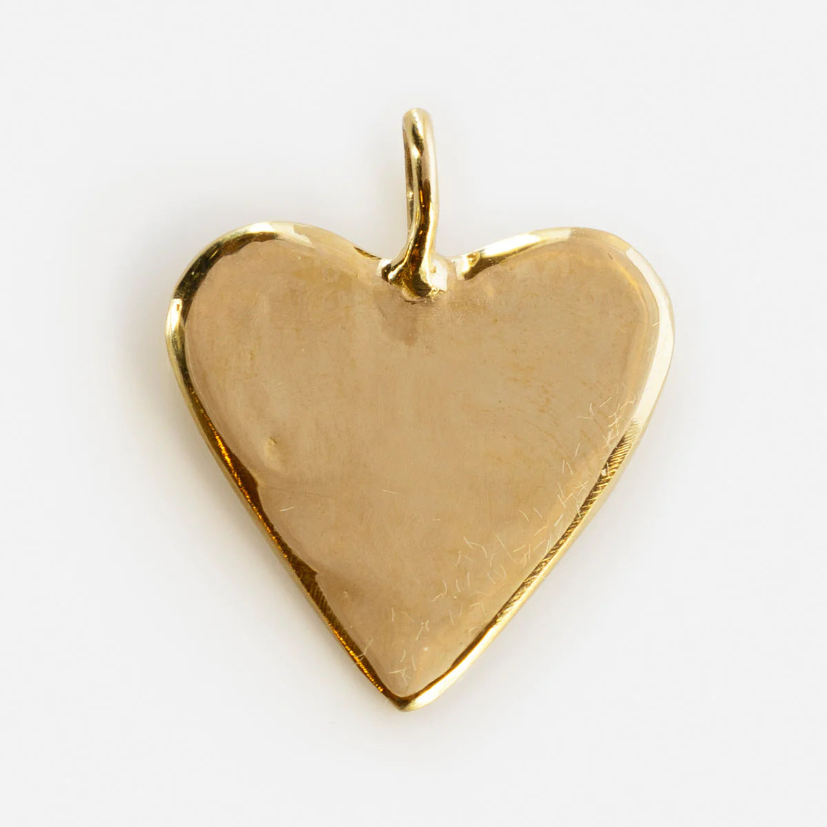 Elegant Gold Plated Brass Heart Moon Star Charm Bar Necklace for Women