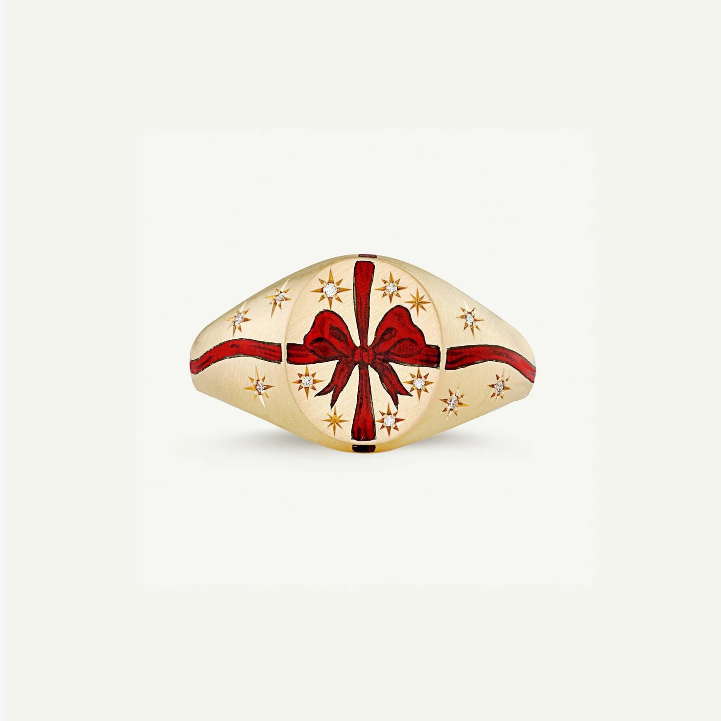 Fashion Heart Animal Stainless Steel PVD Ring