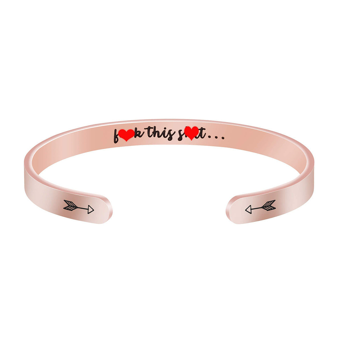 Pulsera de acero inoxidable de moda para mujer con acabado chapado, regalo ideal de Navidad, cumpleaños, Acción de Gracias para mamá
