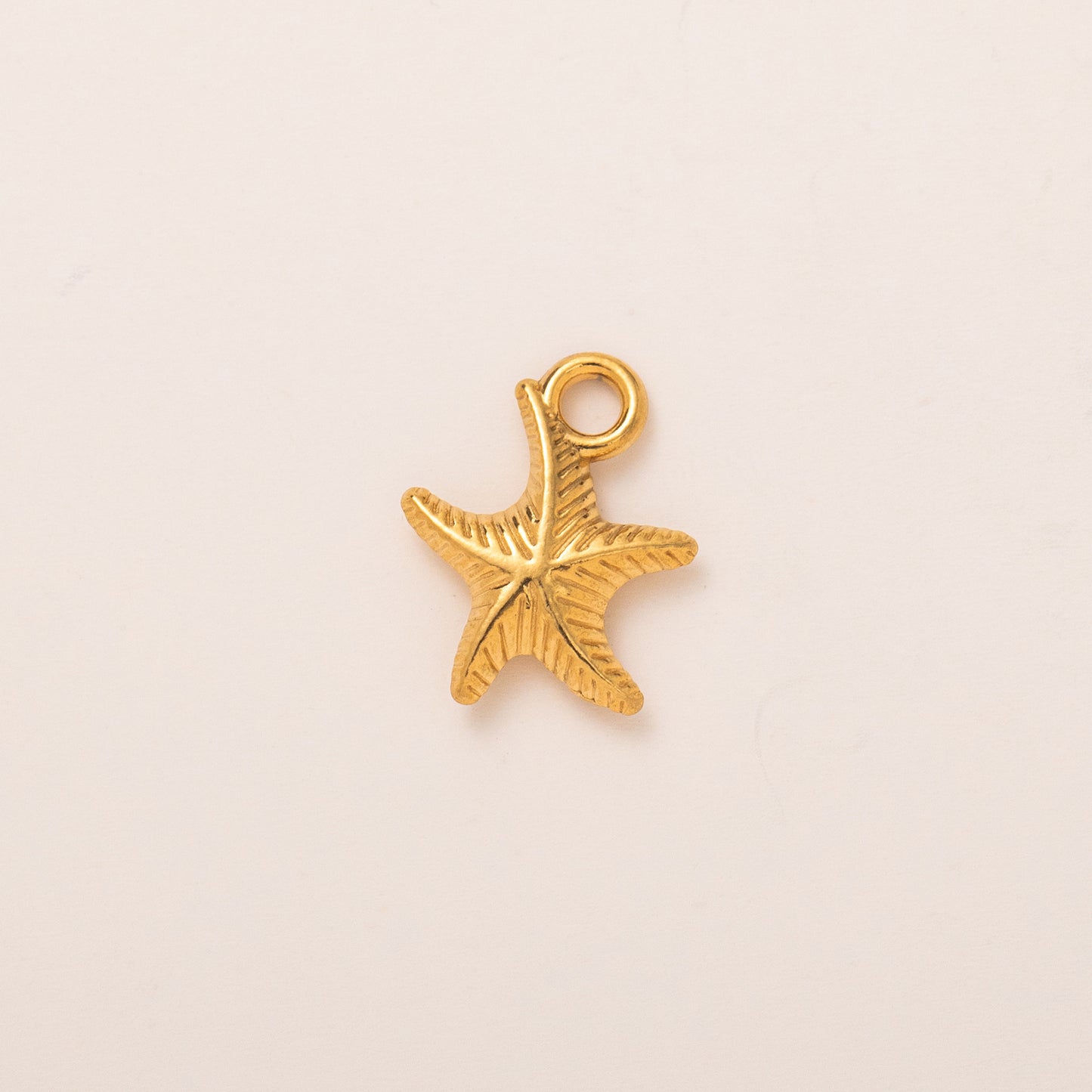 Vintage 18K Gold Plated PVD Stainless Steel Geometric Ocean Series Charm Bar