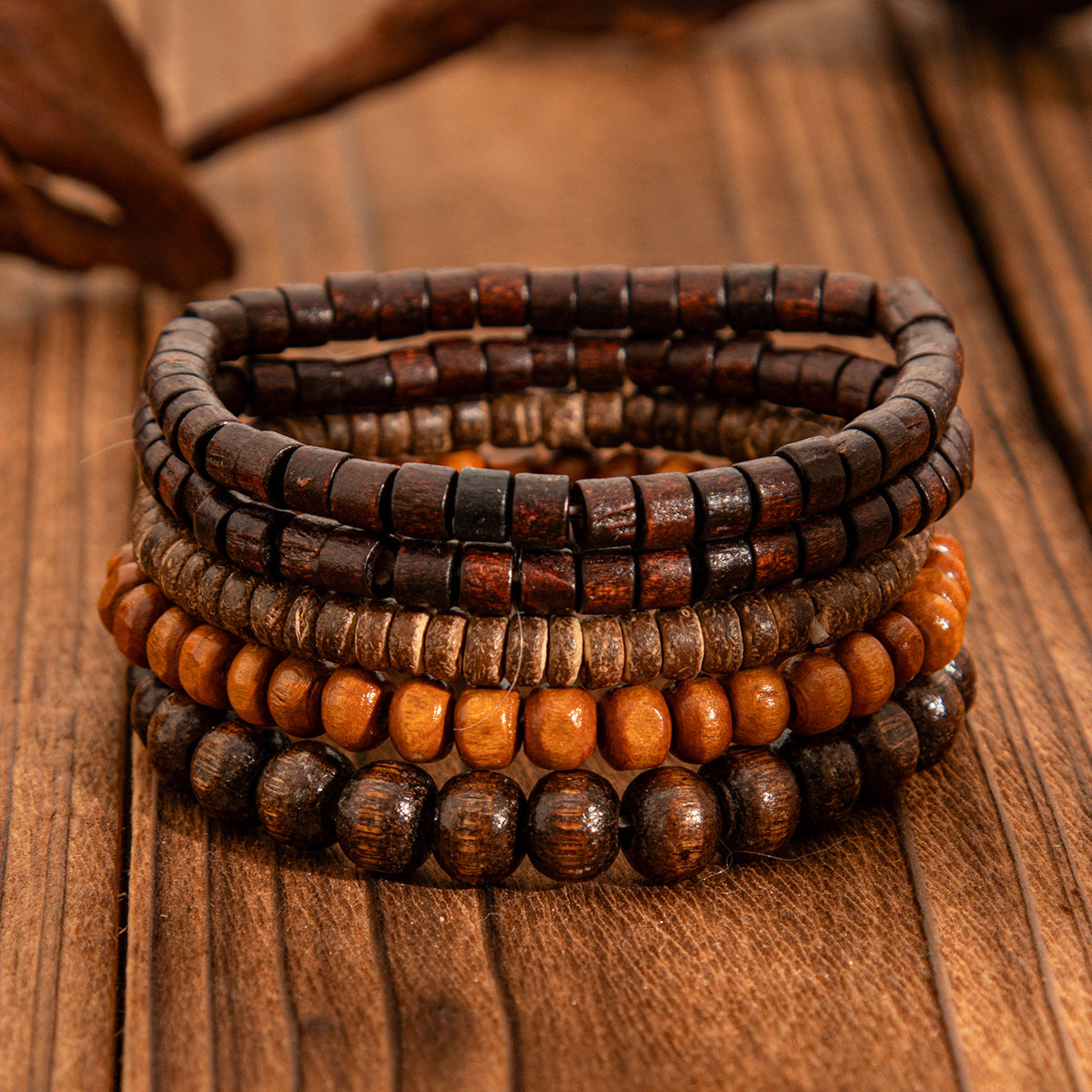 Ethnic Vintage Style Adjustable Beaded Bracelet with Turquoise Beads and Ox Charm in Alloy with Plated Finish