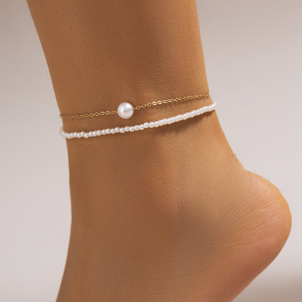 Bohemian Resin Shell Anklet for Women