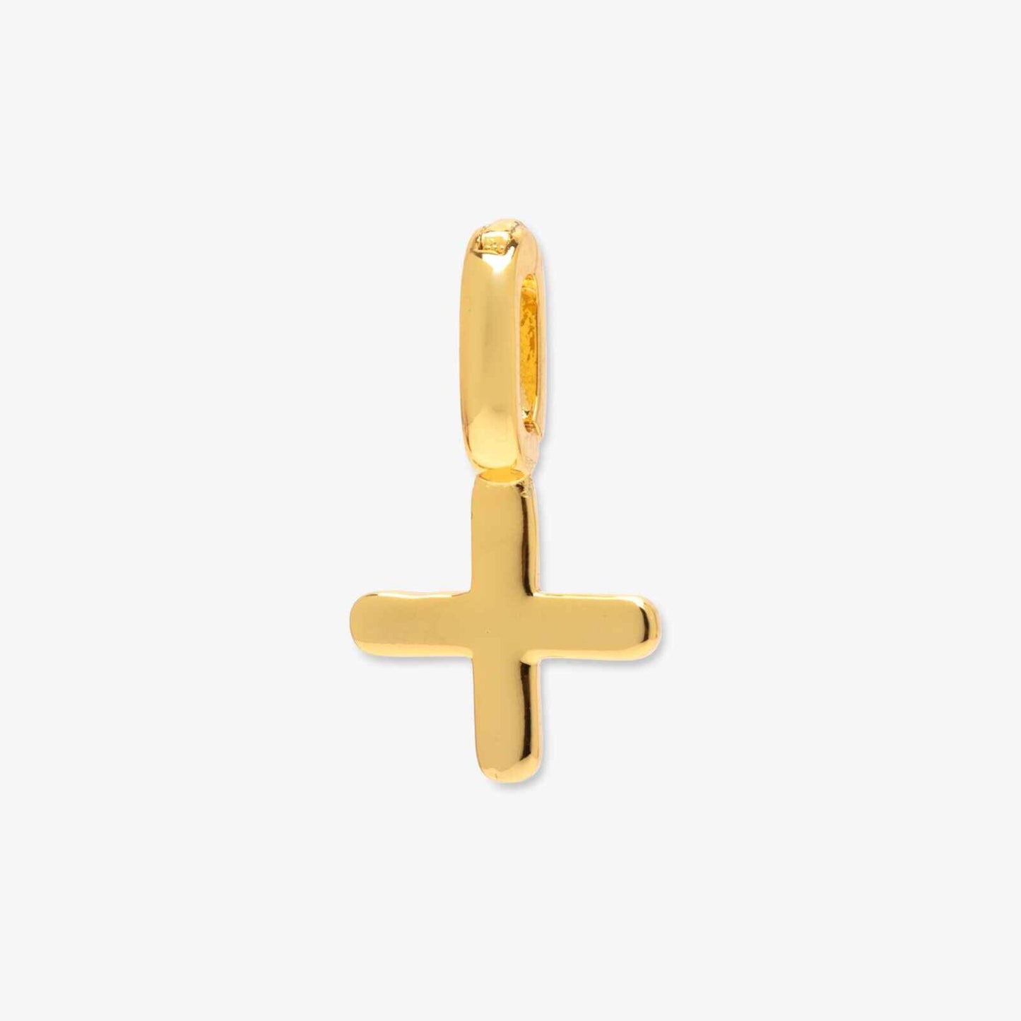 Collana da Bar con Ciondoli Geometrici a Stella e Cuore in Acciaio al Titanio Placcato Oro 18K Vintage Unisex