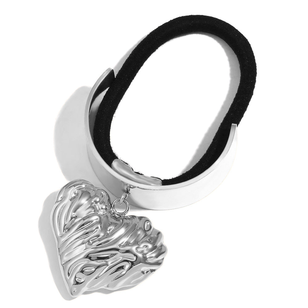 Vintage Butterfly Wing Hair Tie for Women Made of Stainless Steel with 18K Gold Plating