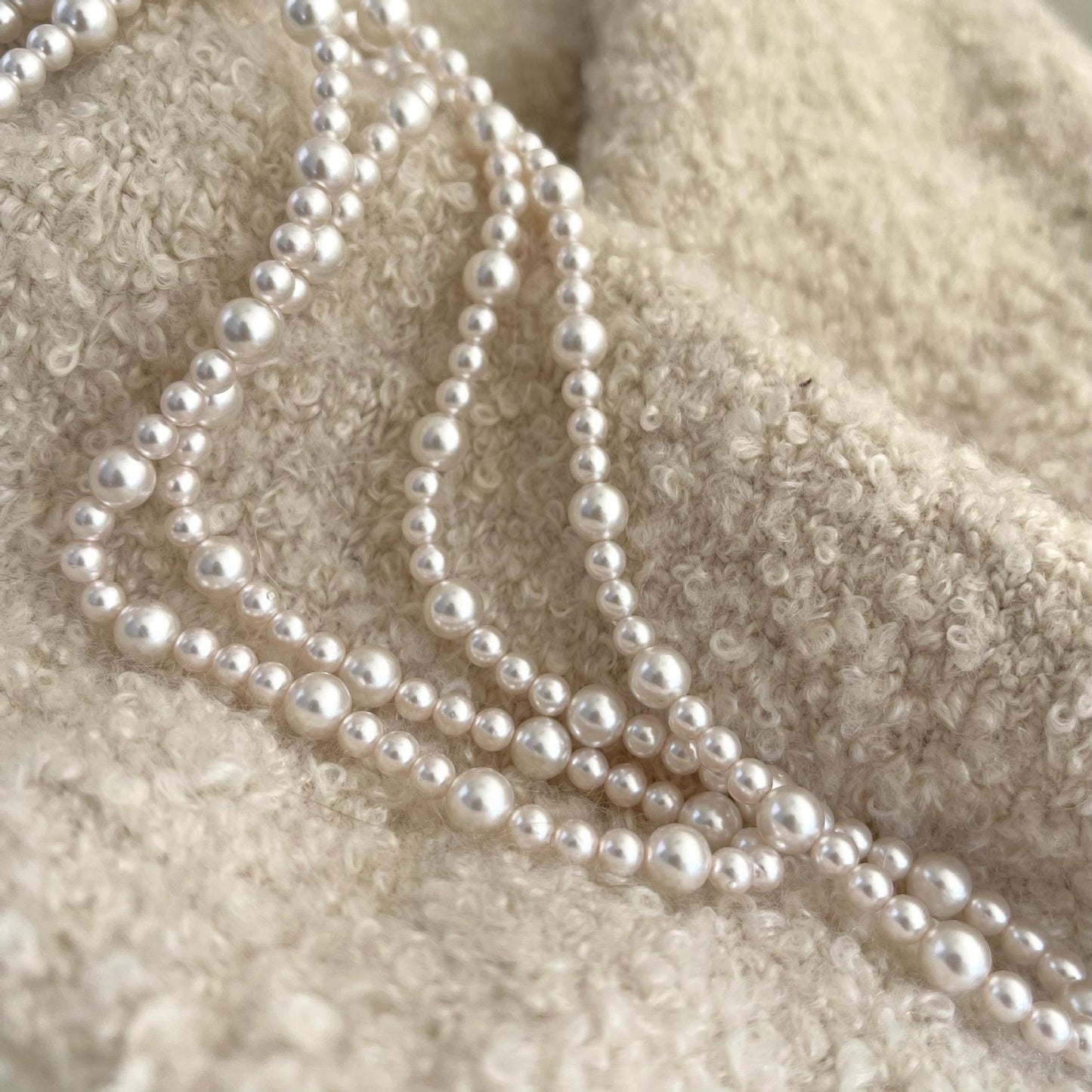 Minimalist Star-Shaped 925 Sterling Silver Anklet with Pearl Accent