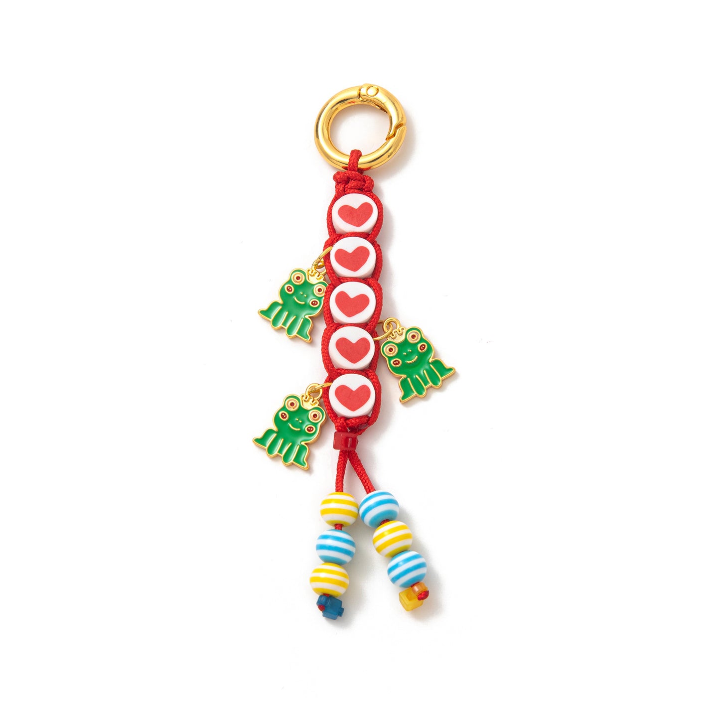 Sweet 18K Gold Plated Brass Fruit Pattern DIY Charm Bar Pendant for Bag Keychain