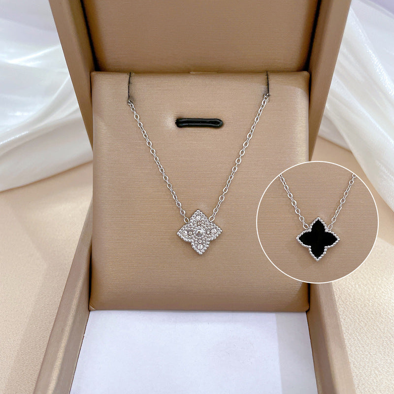 Minimalist Geometric Titanium Steel Plated Necklace for Unisex