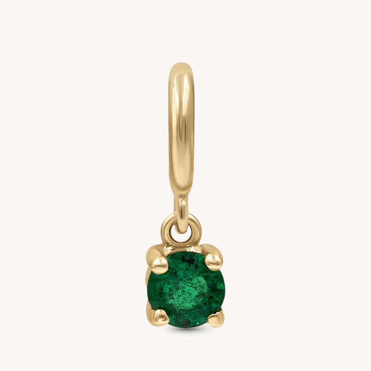 Vintage Geometric 18K Gold Plated Brass Pendant Charm Bar for Women