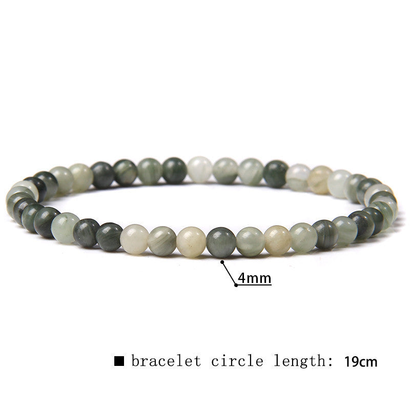 Elegant Natural Citrine Crystal Geometric Beaded Bracelet for Women