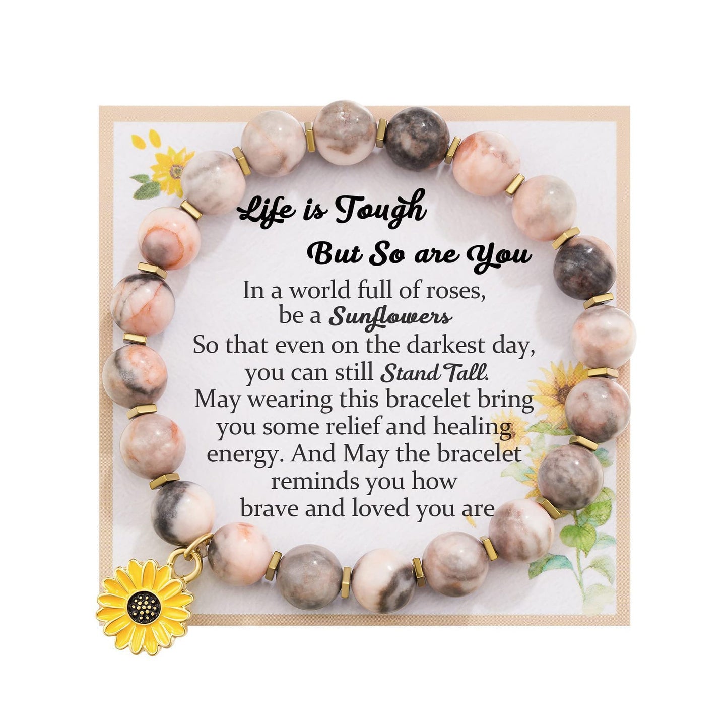 Geometric Turquoise and Pearl Bracelet Unisex Handmade Jewelry