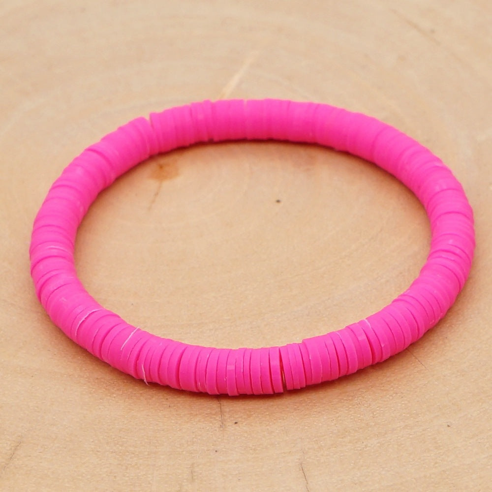 Bohemian Geometric Resin Bracelet