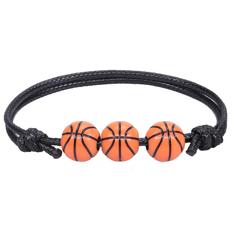 Sporty Unisex Resin Braided Bracelet