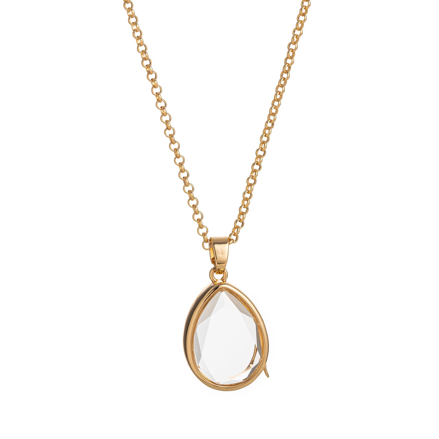 Ciondolo a Medaglione Tondo Geometrico Vintage Placcato Oro 18K in Ottone e Acciaio al Titanio Charm Bar