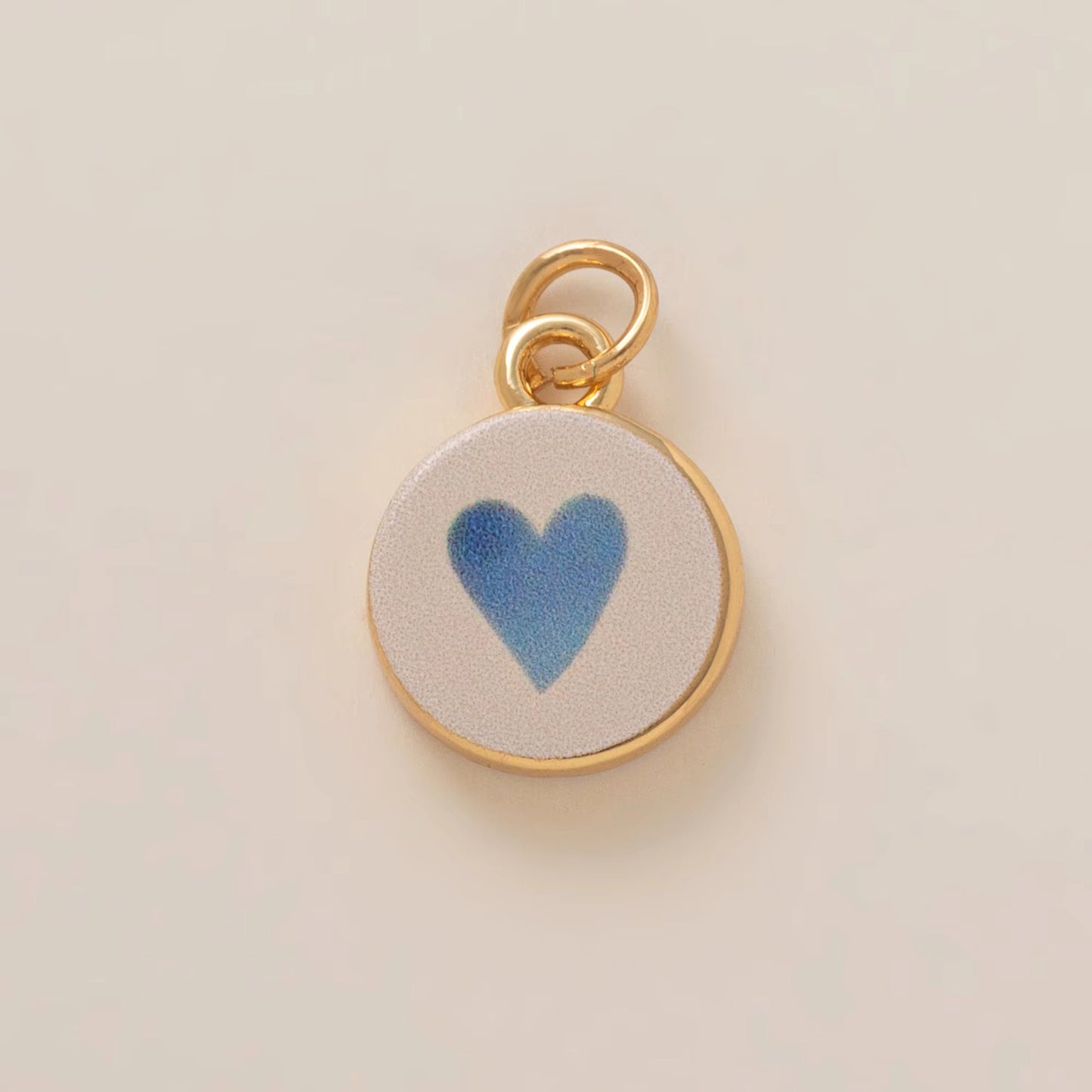 Minimalist Floral Pattern Brass PVD Plated Charm Bar