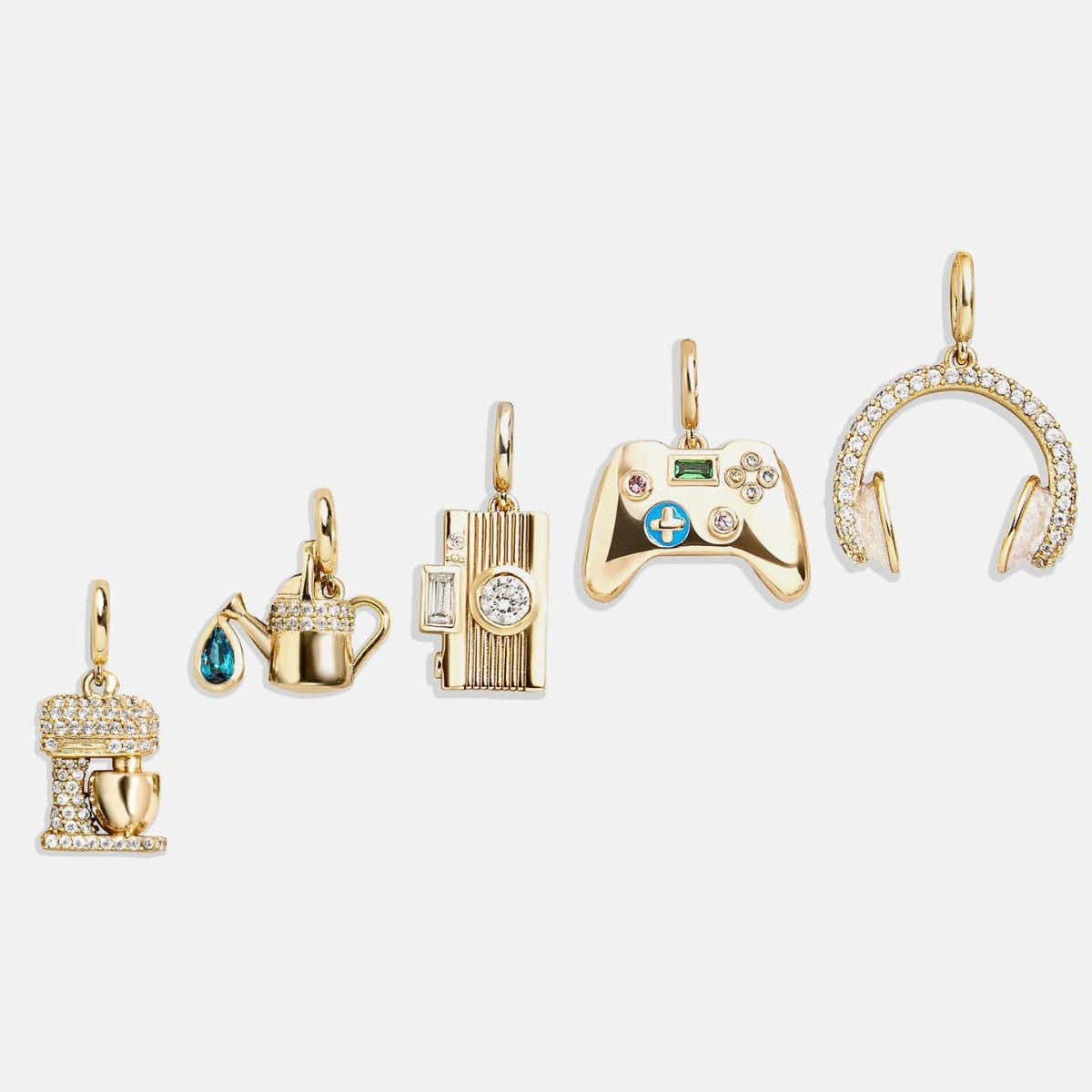 18K Gold Plated Stainless Steel DIY Charm Bar