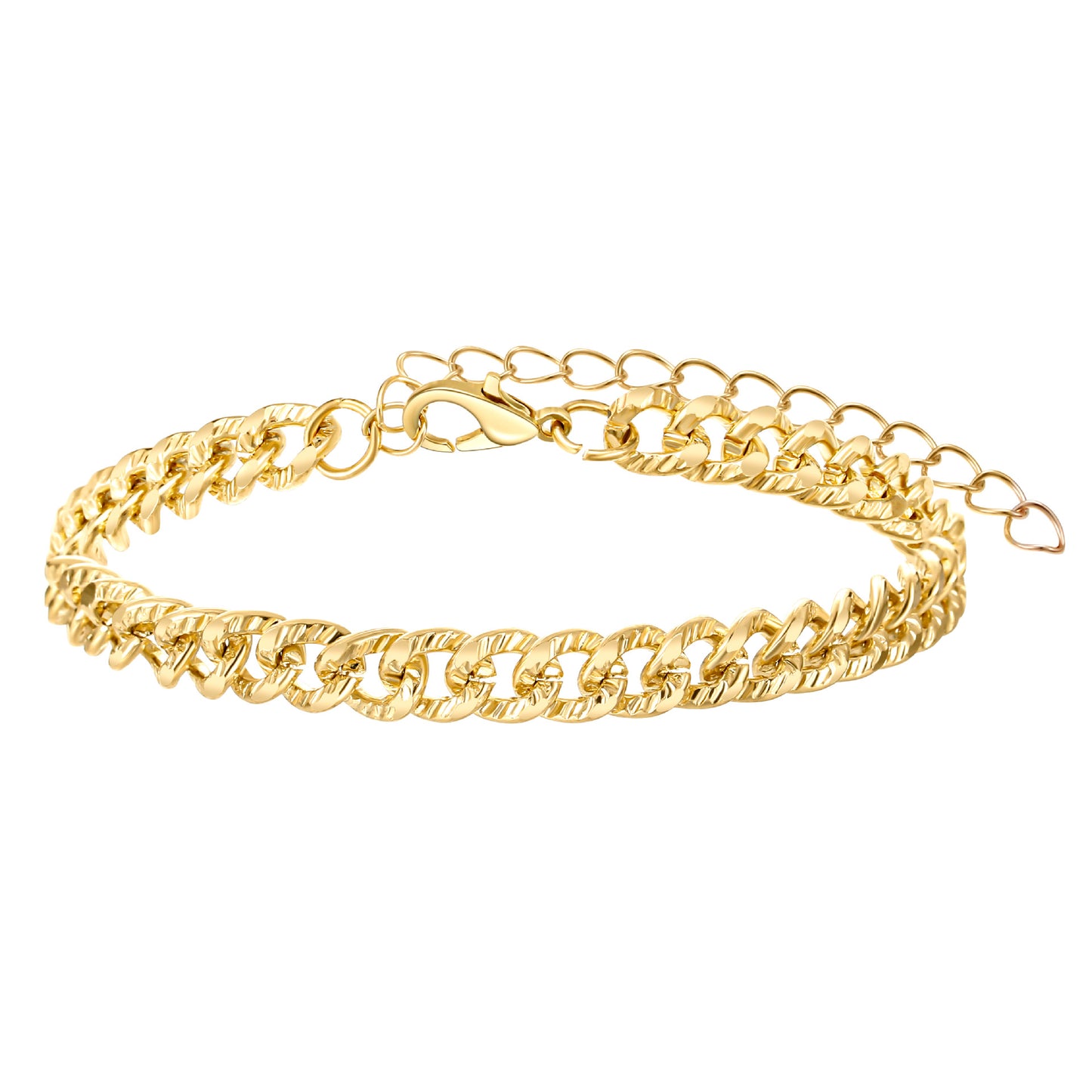 Minimalist Elegant Geometric Alloy Plated Bracelet for Women