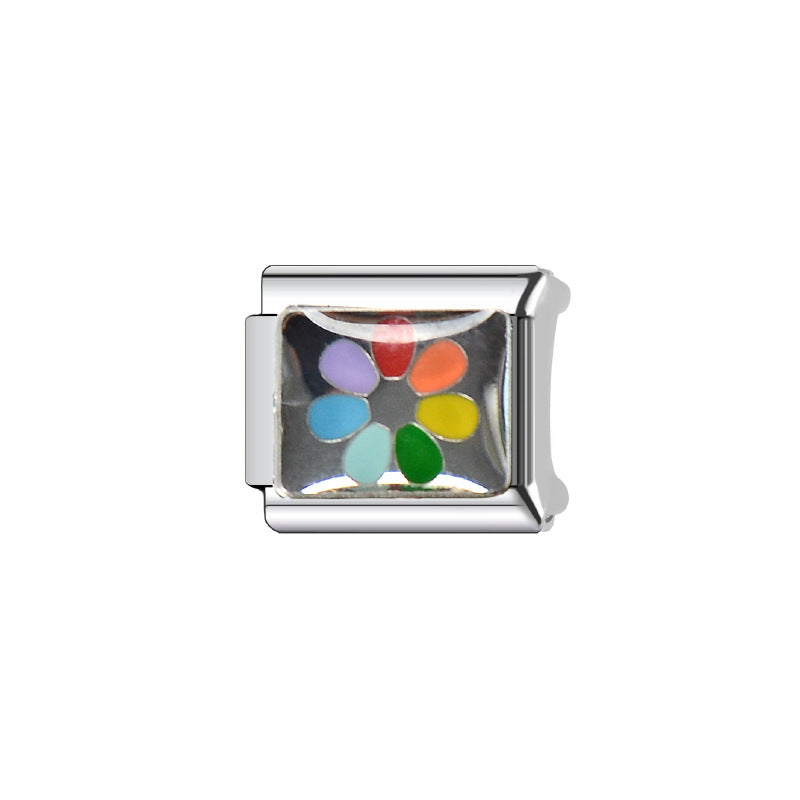 Sweet Plated Stainless Steel Geometric DIY Charm Bar