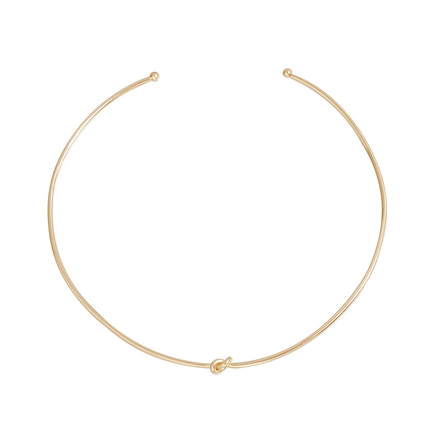 Elegant Geometric Round Iron Choker Necklace with Titanium Steel Pendant for Unisex