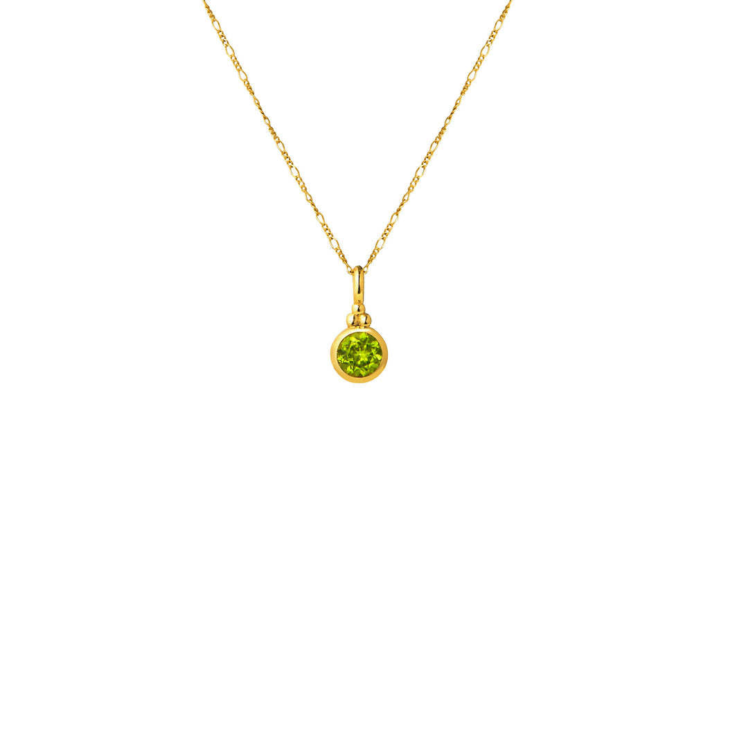 Vintage Geometric Cubic Zirconia Brass Pendant 18K Gold Plated Stainless Steel Charm Bar