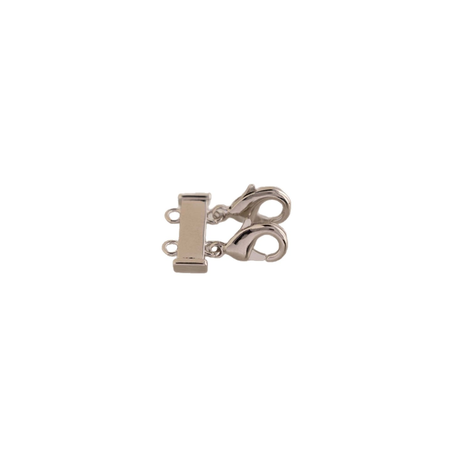 Vintage Geometric Stainless Steel PVD Gold Plated Lobster Clasp Charm Bar