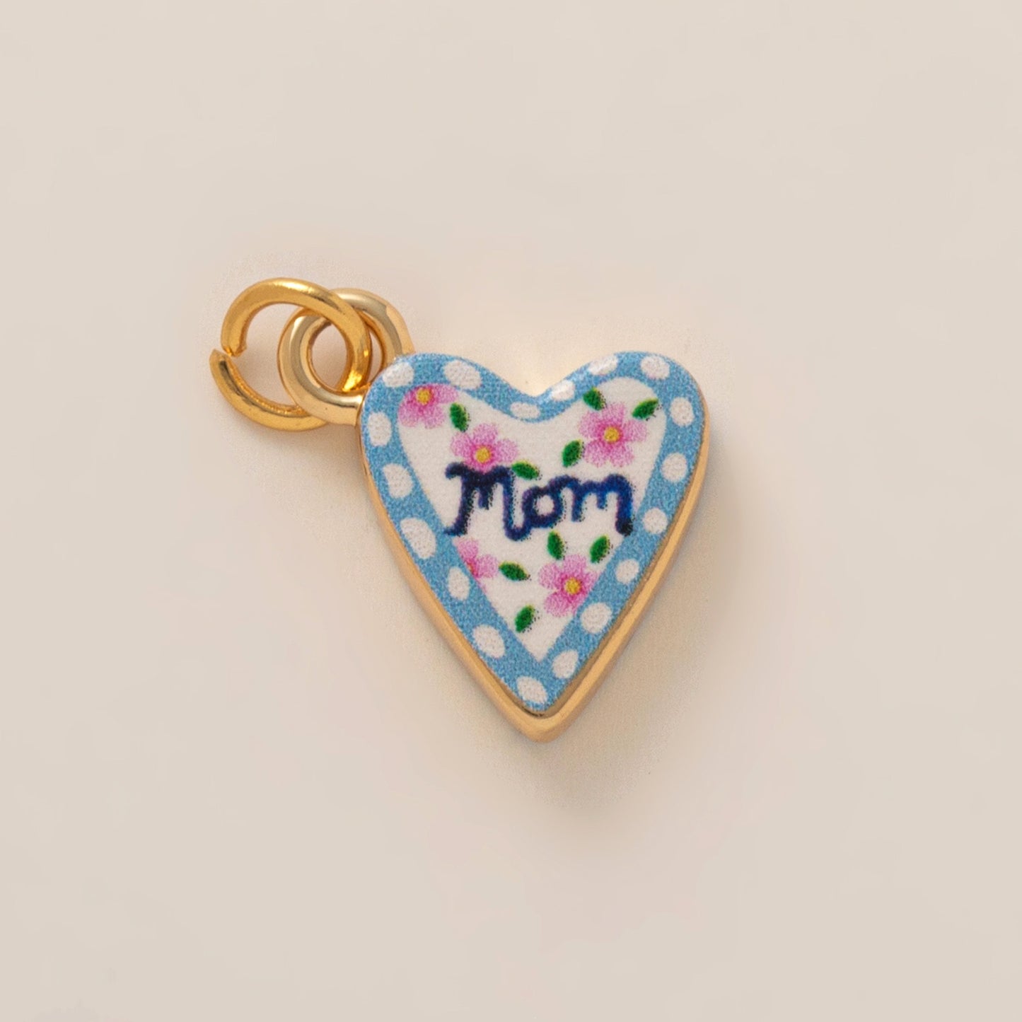 Minimalist Plated Alloy Heart Teardrop Charm Bar Bag Pendant Keychain