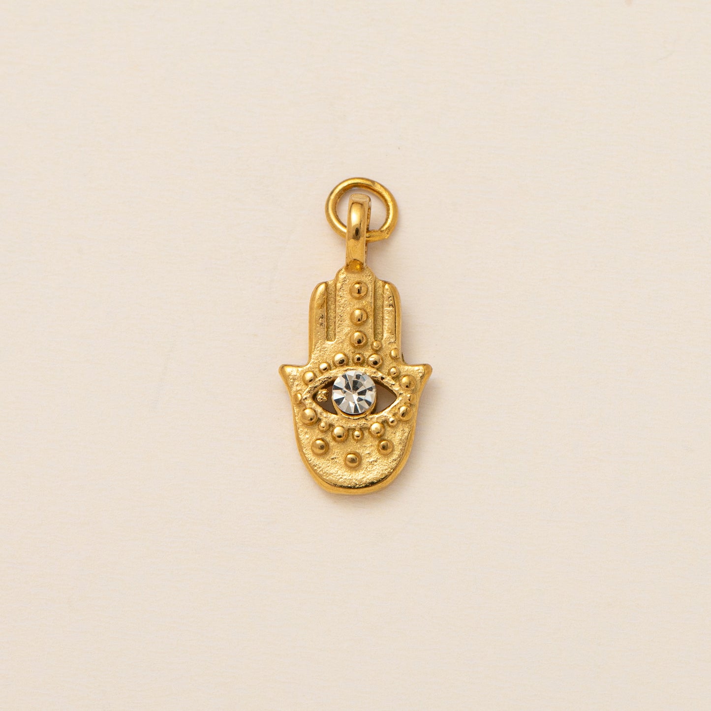 Minimalist PVD 18K Gold Plated Stainless Steel Animal Charm Bar