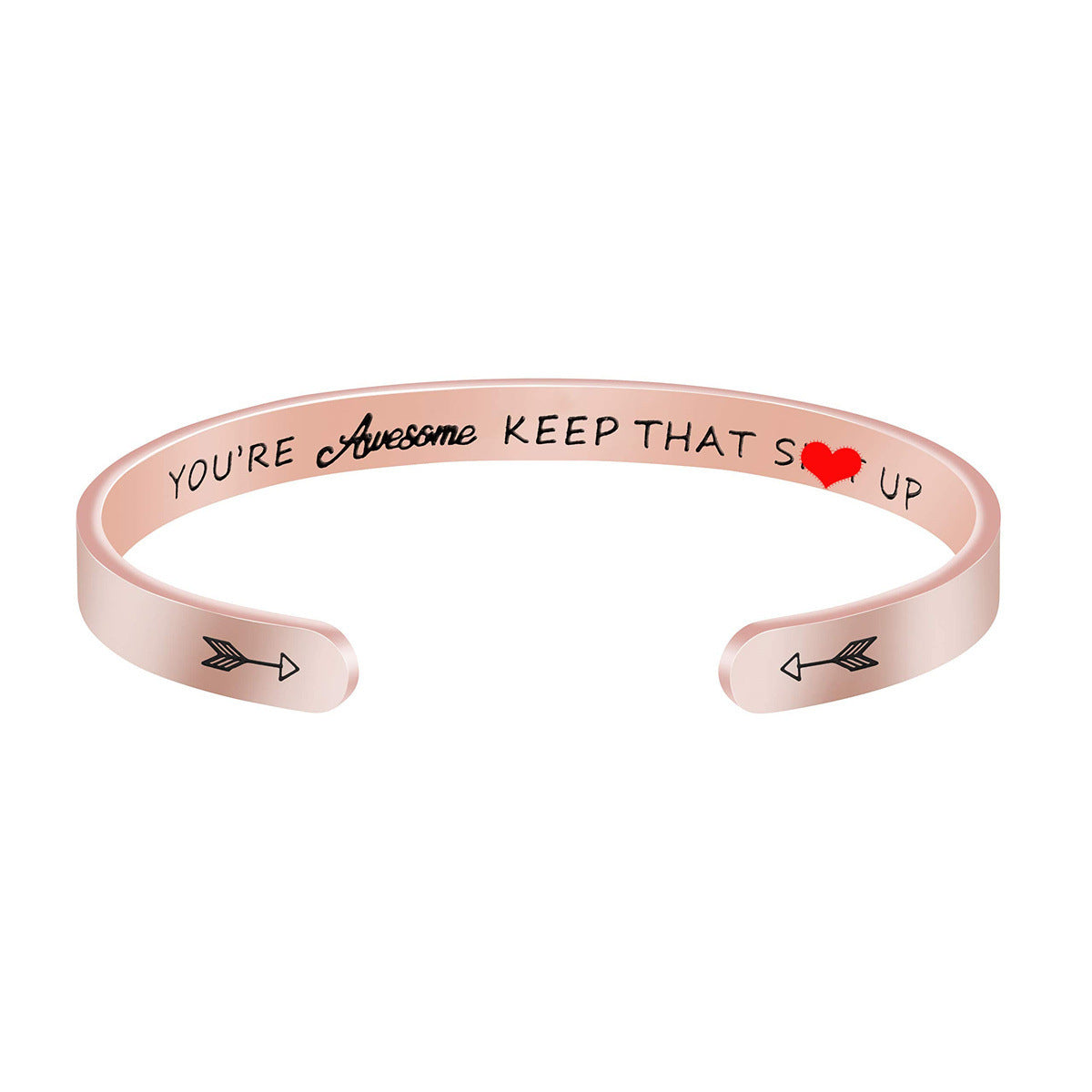 Pulsera de acero inoxidable de moda para mujer con acabado chapado, regalo ideal de Navidad, cumpleaños, Acción de Gracias para mamá