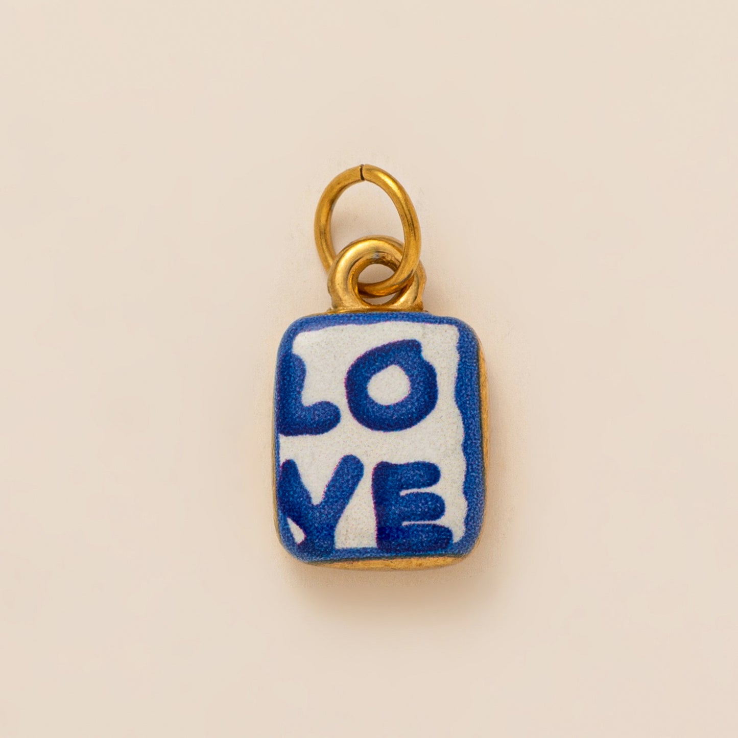 Vintage 18K Gold Plated Stainless Steel Heart Teardrop Charm Bar Necklace for Unisex