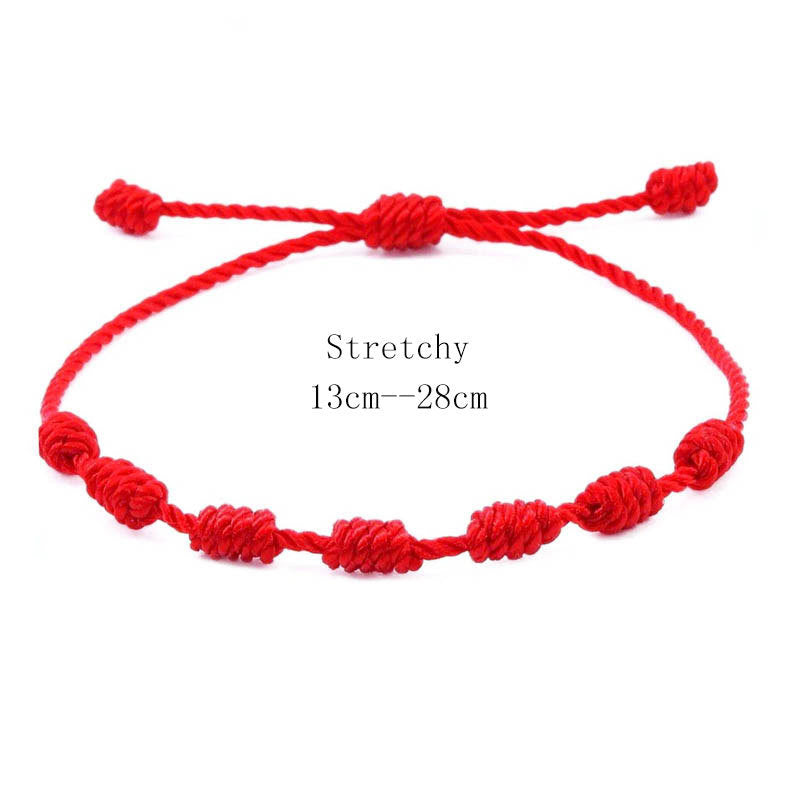 Minimalist Geometric Round Hand-woven Adjustable Lucky Bracelet