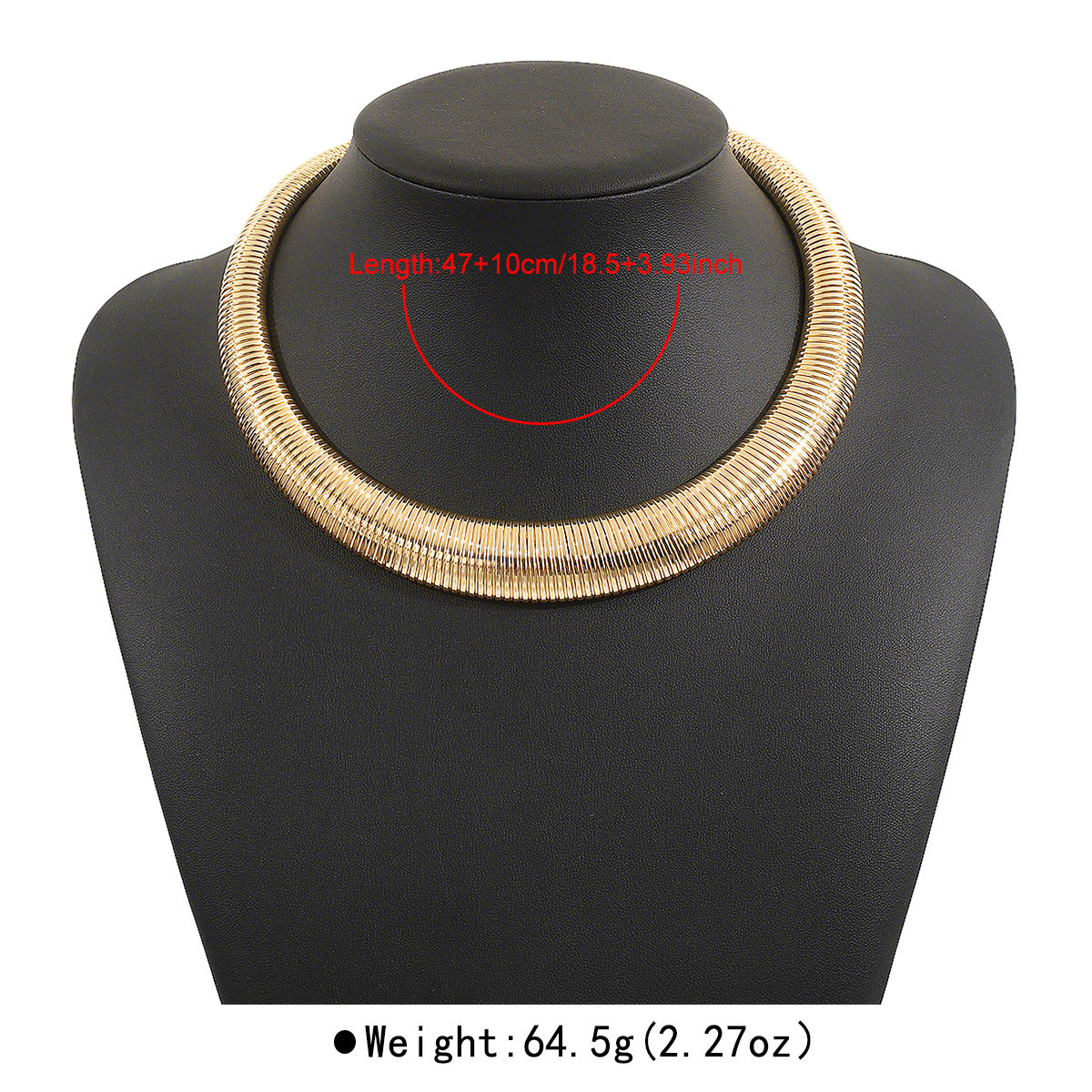 Collar Gargantilla de Cadena de Serpiente Geométrica Audaz para Mujer Hecho de Hierro con Diseño de Estilo Industrial