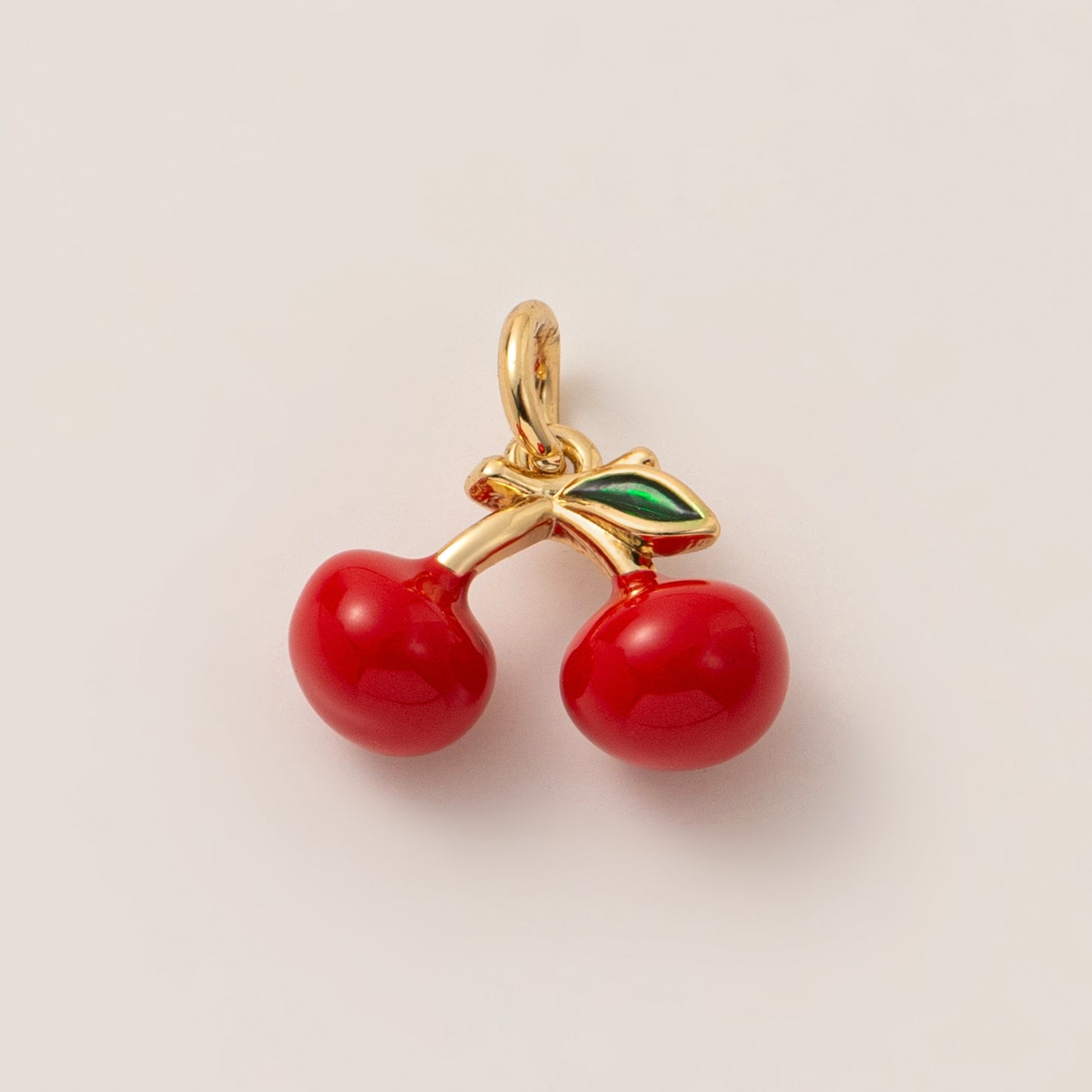 18K Gold Plated Stainless Steel Fruit Charm Bar for DIY Necklace
