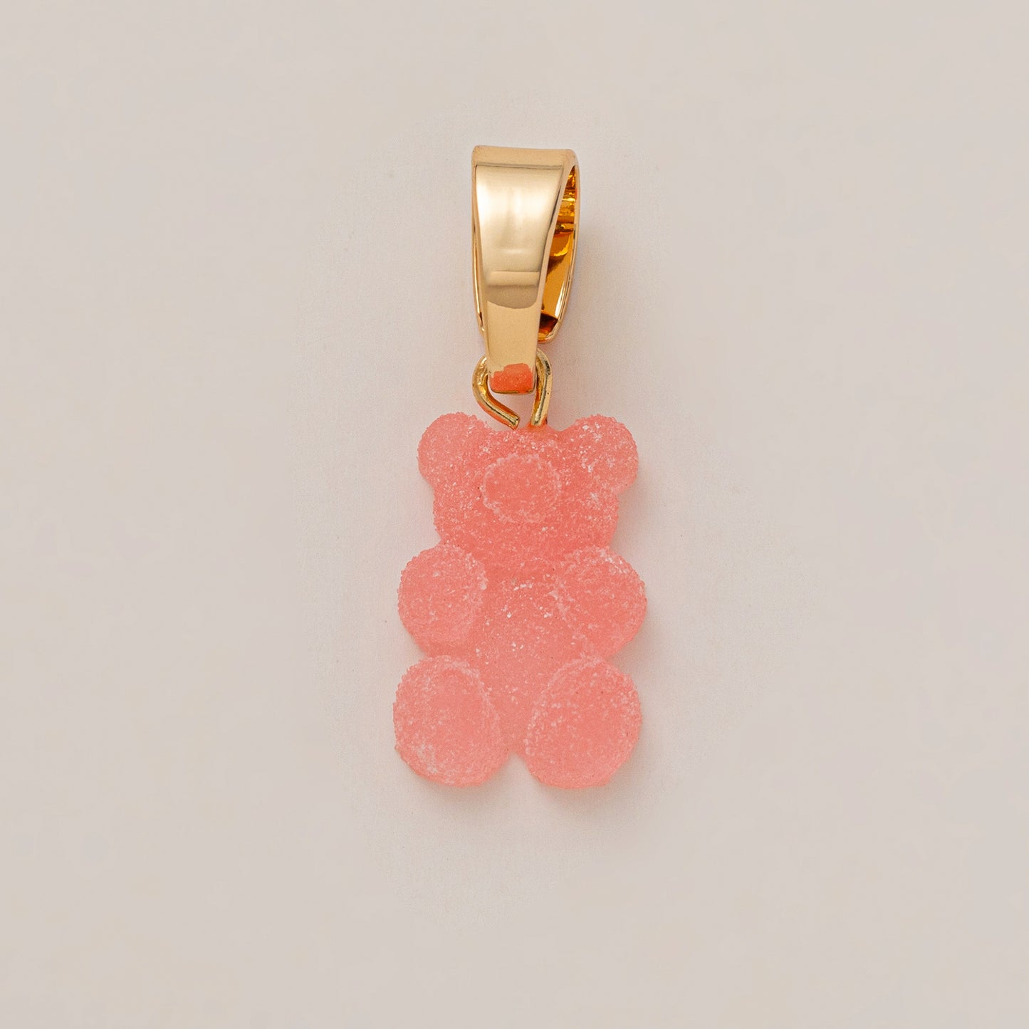 Vintage Gold Plated Brass Crystal Floral Animal DIY Charm Bar Pendant