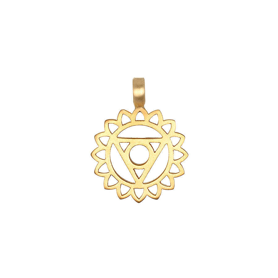 Casual Stainless Steel PVD 18K Gold Plated Elephant Heart Pendant Necklace