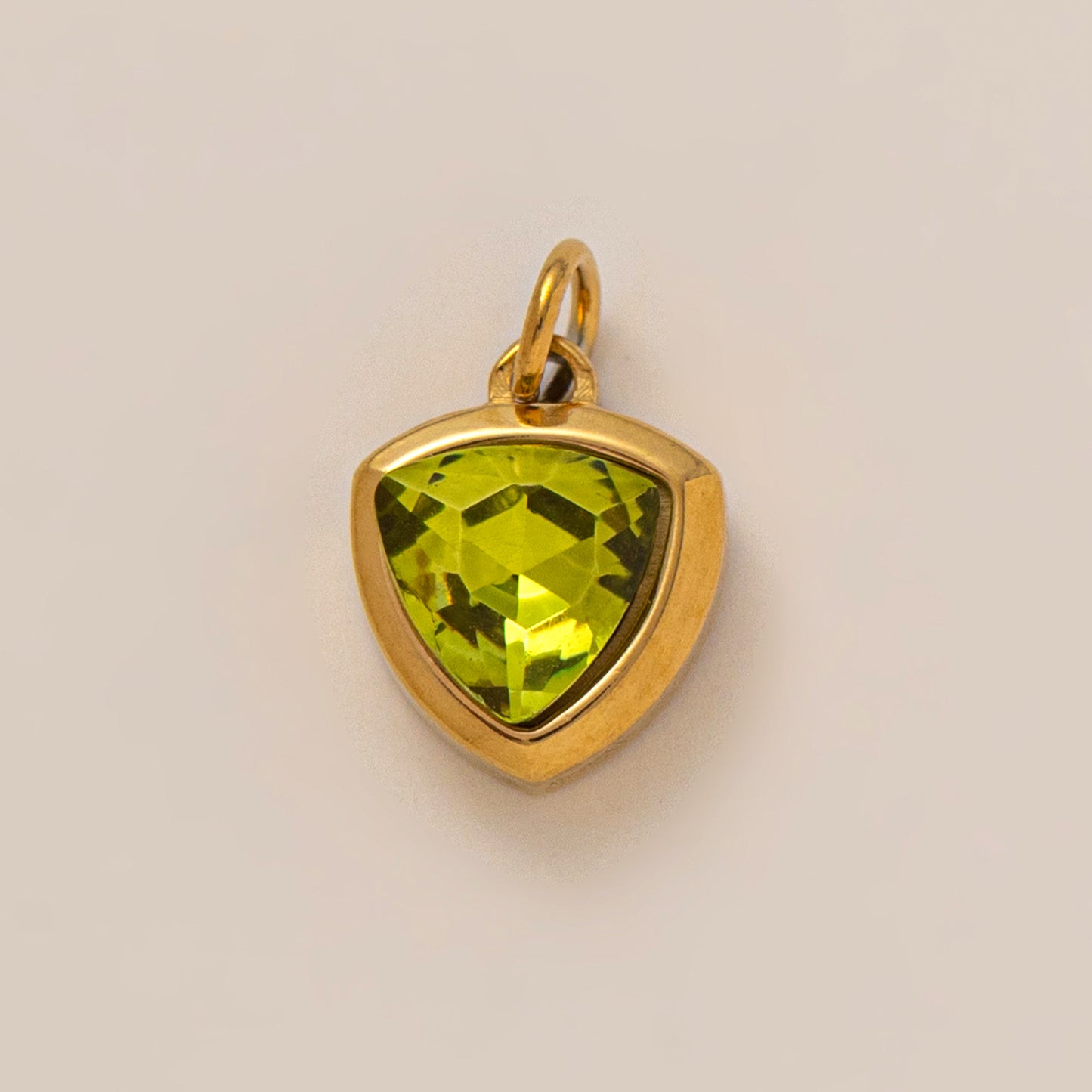 Vintage 18K Gold Plated Stainless Steel Star Pendant Charm Bar for Women