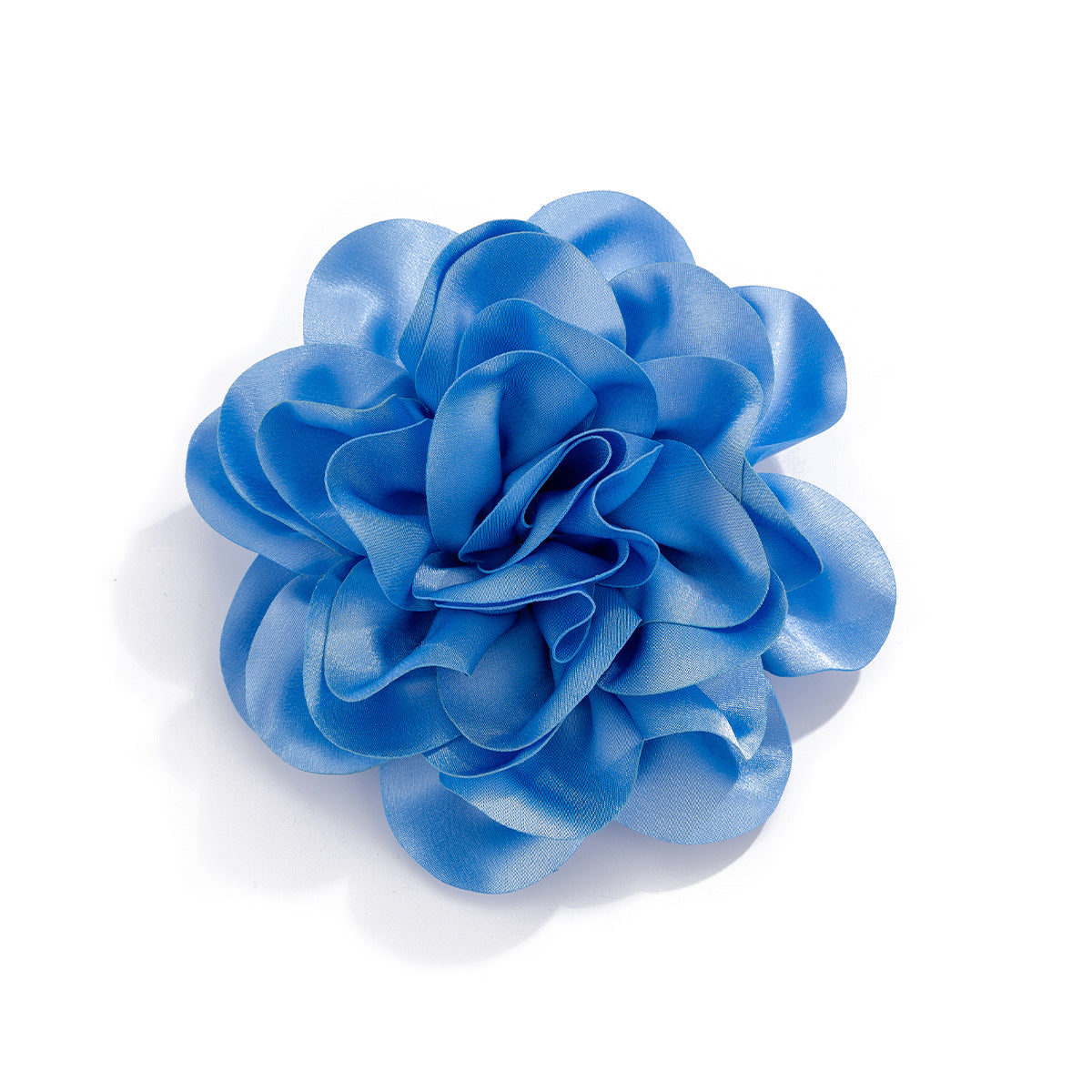 Handmade Fabric Floral Brooch Pin for Women
