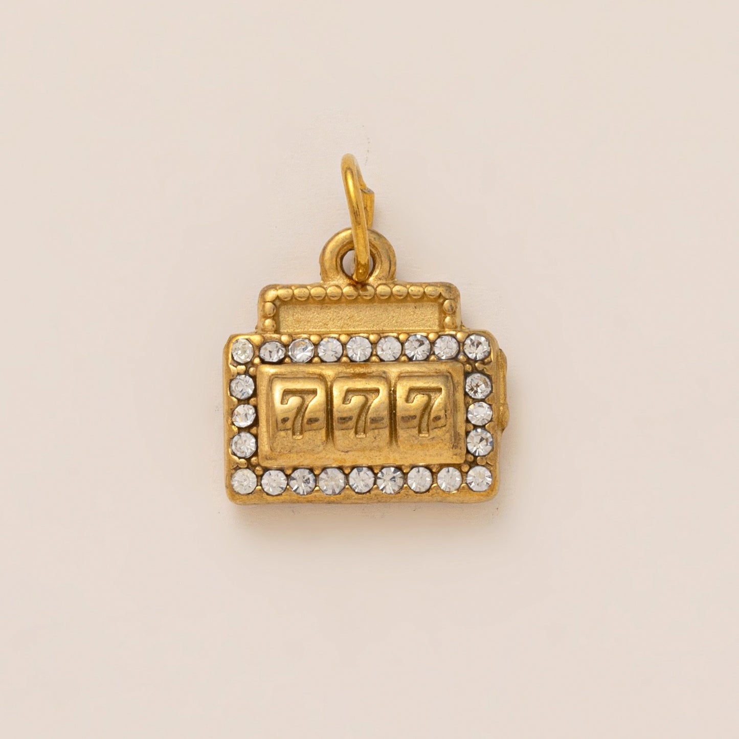 Vintage 18K Gold Plated Stainless Steel PVD Headphone Ice Skate DIY Charm Bar