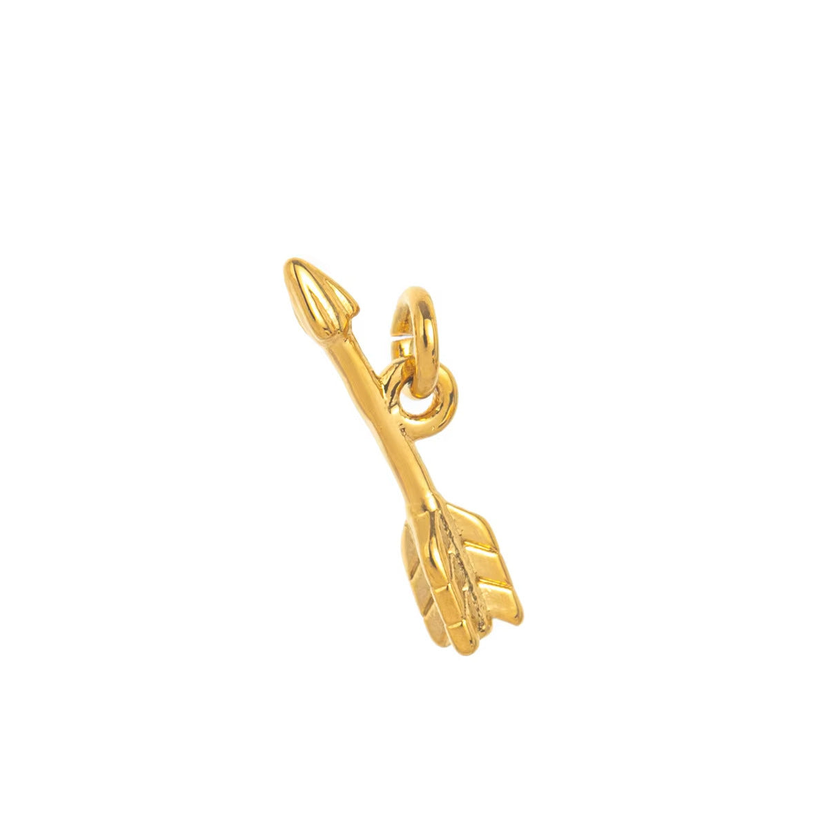 Minimalist Luxury 18K Gold Plated Stainless Steel Teardrop Star Charm Bar with Cable Chain for Unisex