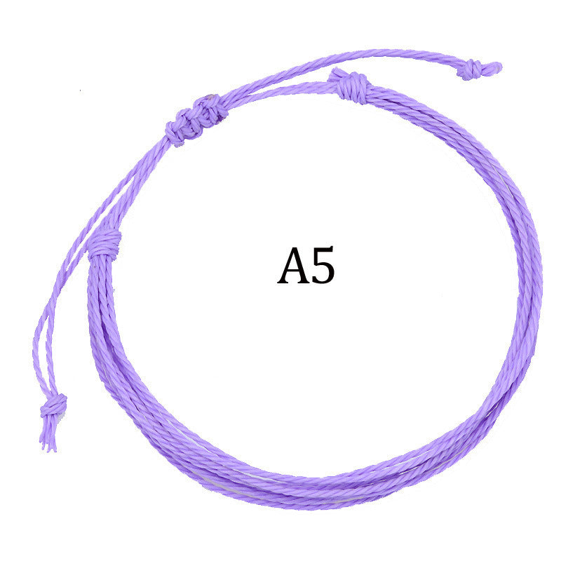 Handmade Braided Heart Nylon Friendship Bracelet Unisex