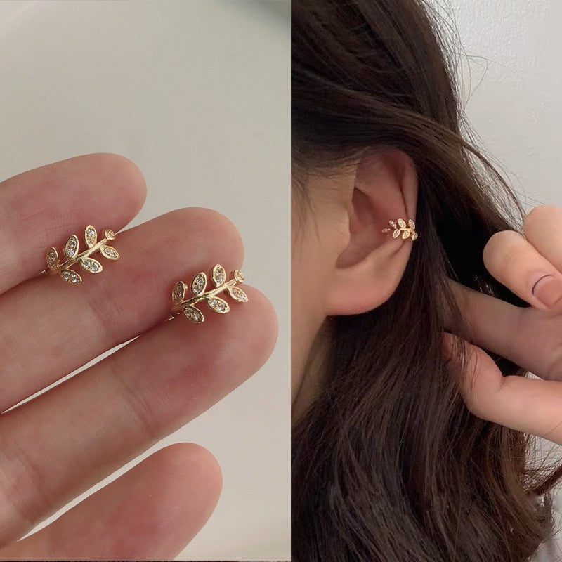 Orecchini vintage in lega placcata con pois quadrati e rotondi per donna