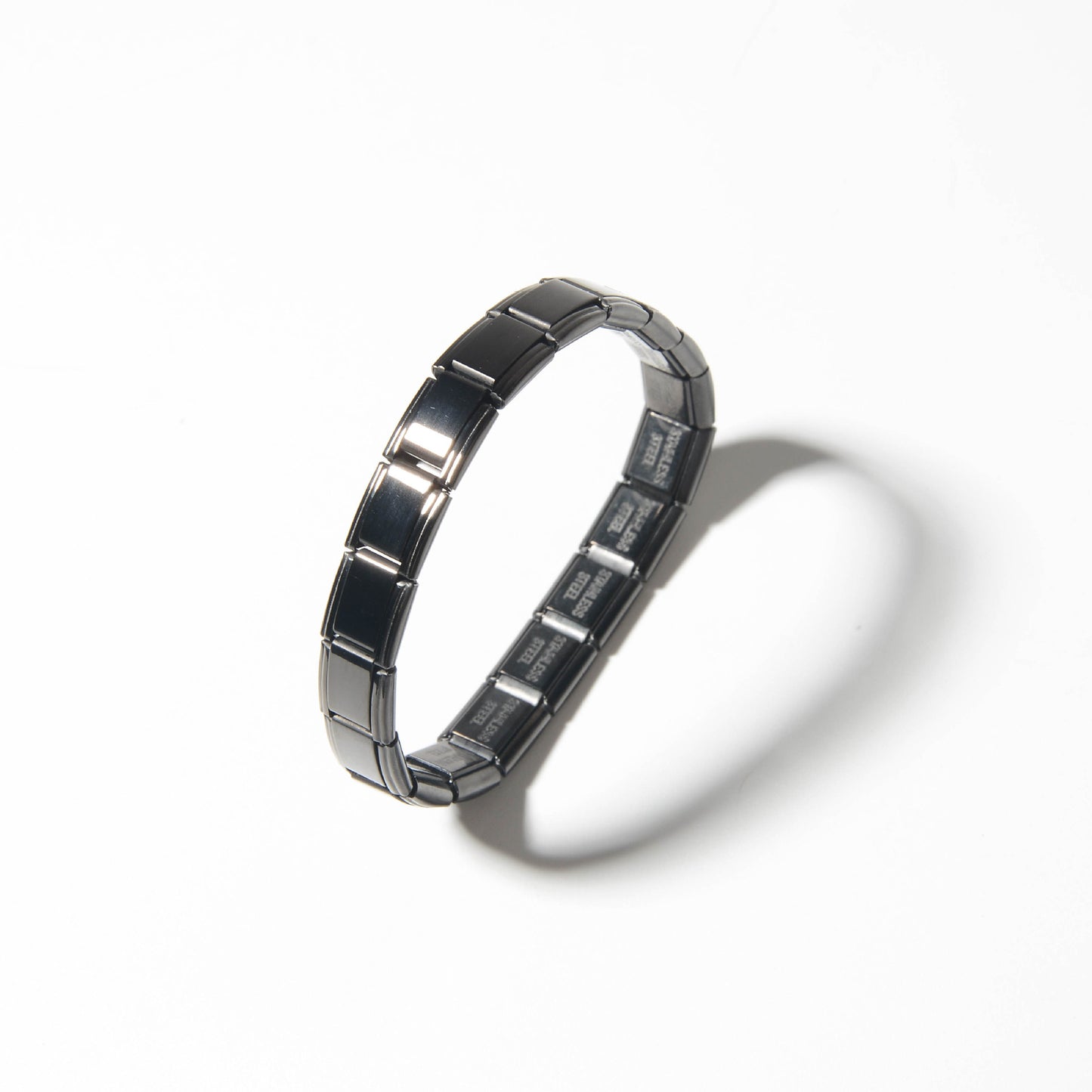 Minimalist Geometric Stainless Steel Plated Modular Link Bracelet Unisex Detachable Fashion Jewelry