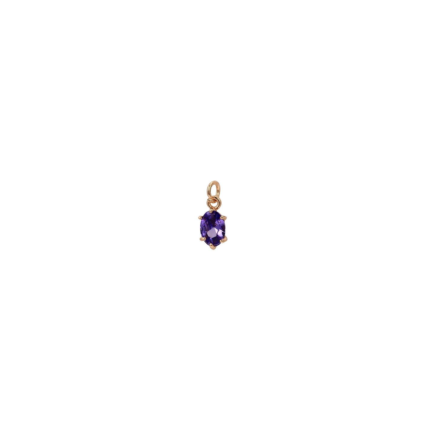 Vintage Geometric Stainless Steel 18K Gold Plated PVD DIY Charm Bar Necklace with 12 Birthstones
