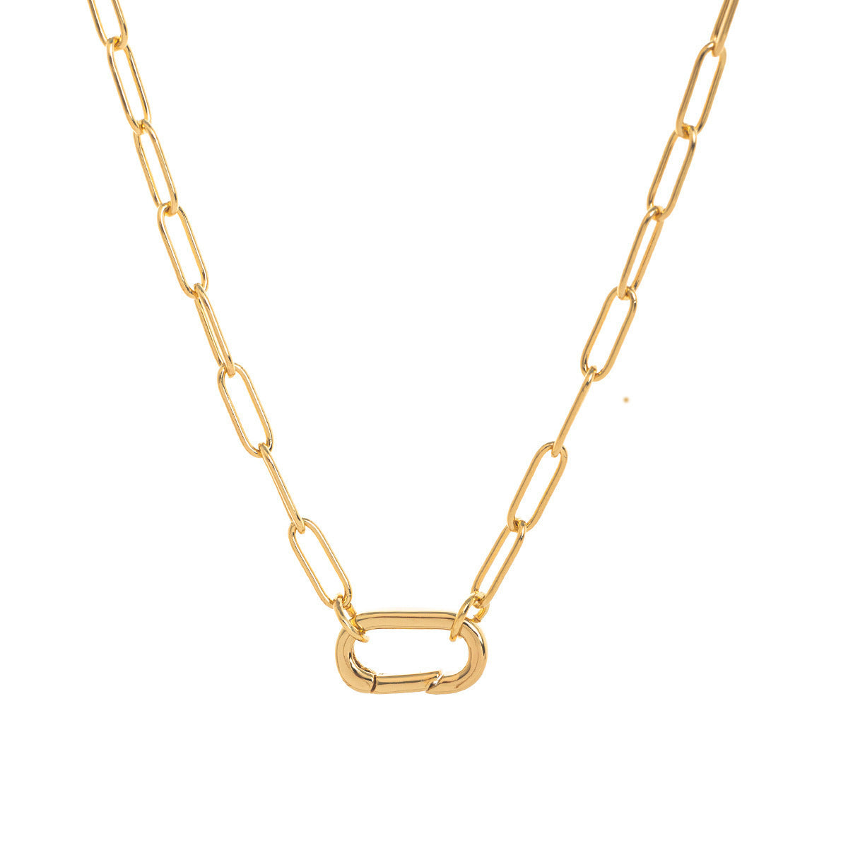 Minimalist Casual Fruit Pattern Plated Brass Pendant Necklace for Unisex