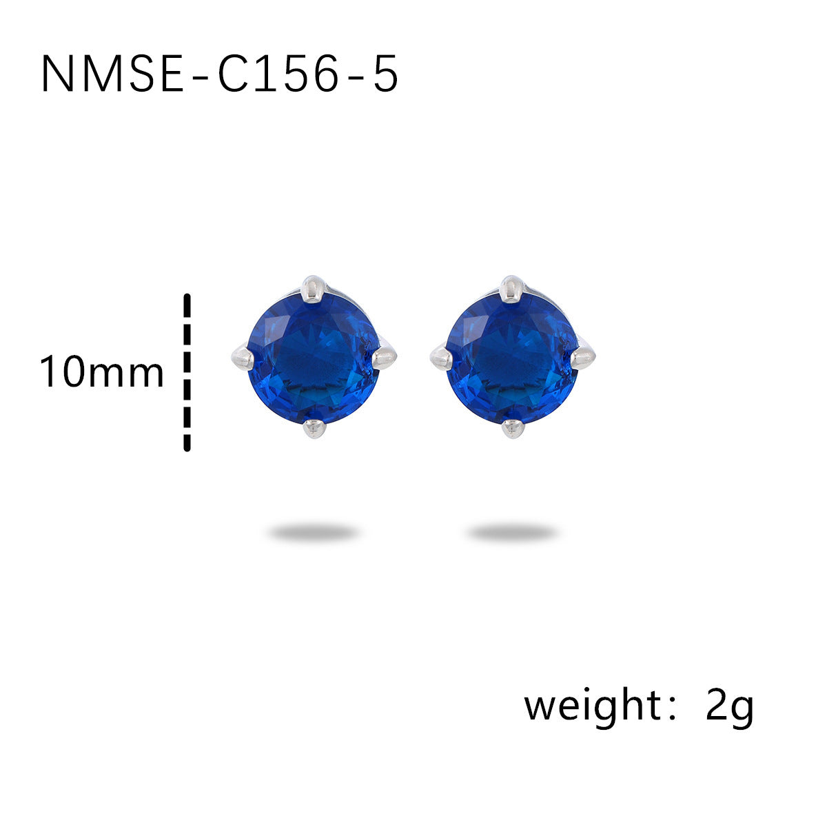 Pendientes minimalistas pequeños de acero inoxidable geométricos para mujer con circonita colorida y chapado al vacío en oro de 18K