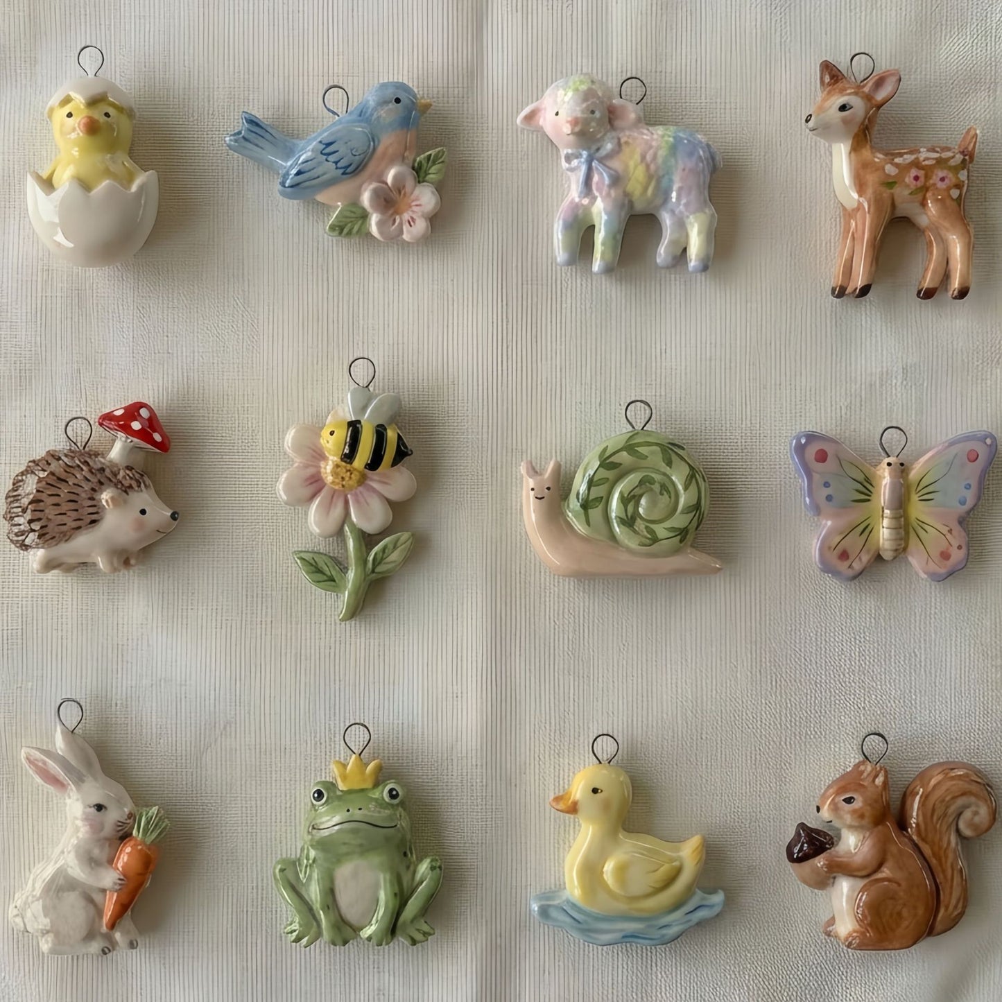 Barra con ciondolo a forma di animale in acciaio inossidabile PVD Sweet