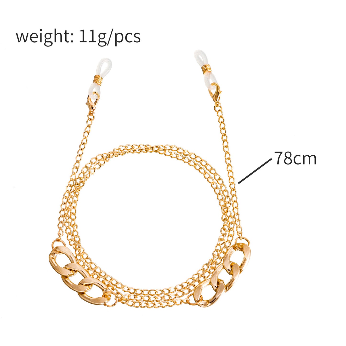 Alloy Metal Chain for Glasses and Face Masks