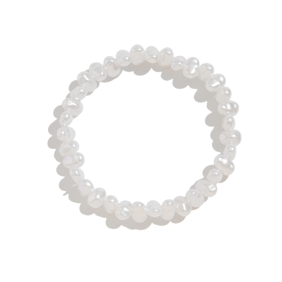 Bracciale a cerchio irregolare geometrico vintage da donna in lega con finitura galvanica