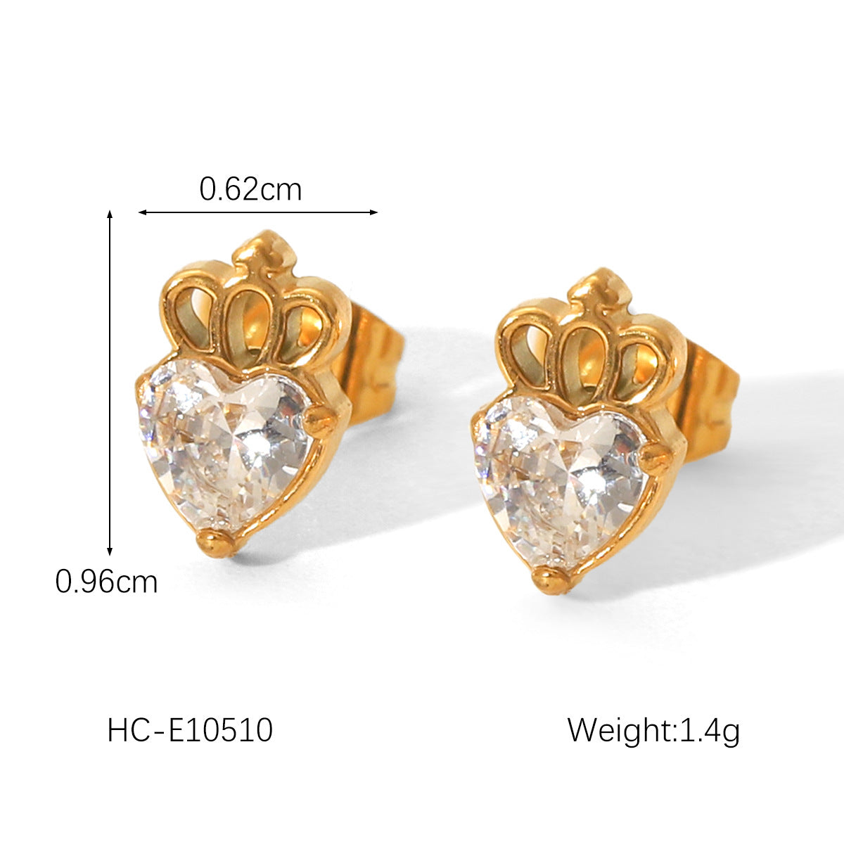 Minimalist Butterfly Star Pearl Earrings in Stainless Steel with Plated Finish