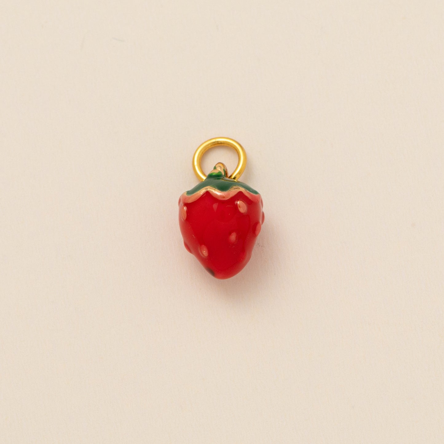 Minimalist Casual Fruit Pattern Plated Brass Pendant Necklace for Unisex