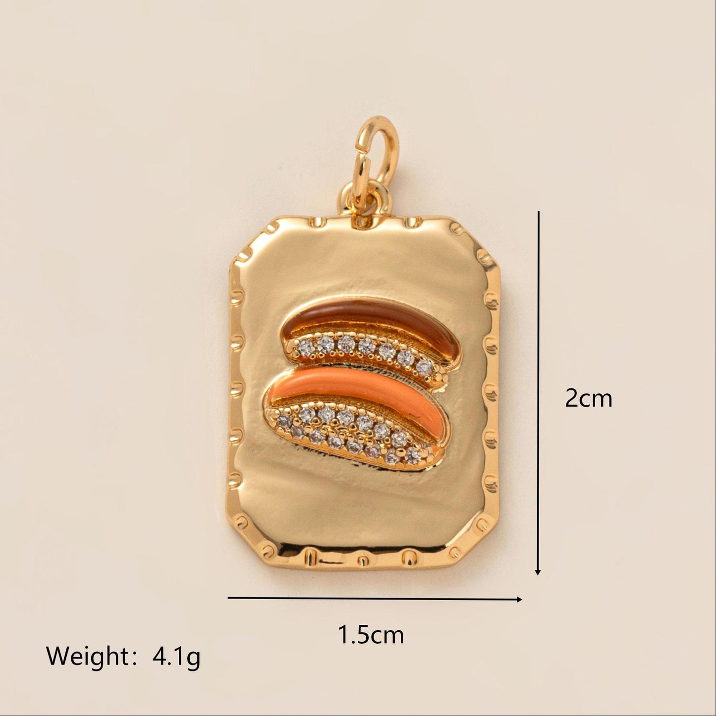 Exaggerated Gemstone Heart and Butterfly Pendant Necklace for Women